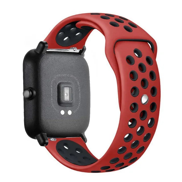 20mm/22mm Silicone band For Amazfit GTS 4/3/2/2e/2 4 Mini GTR 4/2/3 Pro/47mm/stratos 3 Watch Bracelet correa Amazfit bip 6 strap