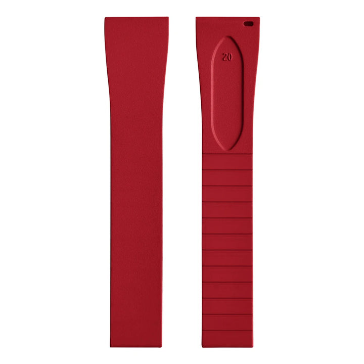 New CTS FKM Watch Strap 16mm 18mm 19mm 20mm 21mm 22mm Quick Release Butterfly Buckle Watch Band CTS Rubber Strap For Cut To Size