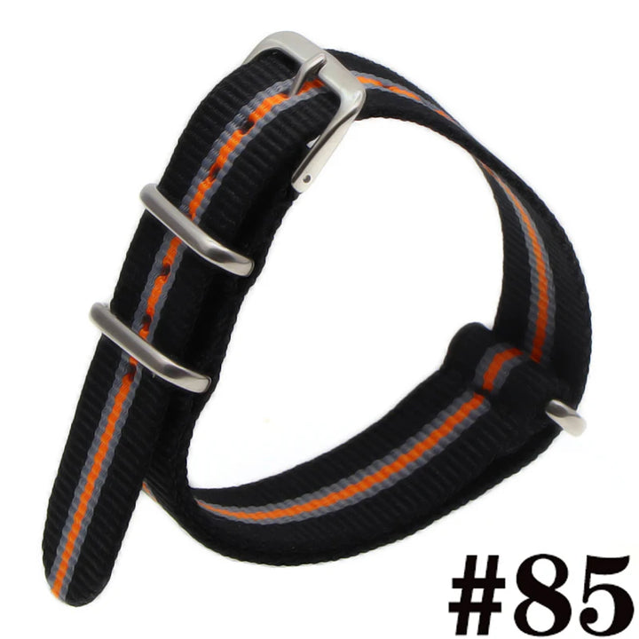 Waterproof Nylon Watch Strap (16-22mm)