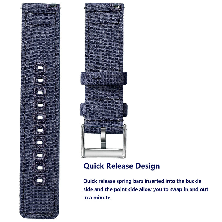 SAMCO Canvas Strap 20–22mm Unisex