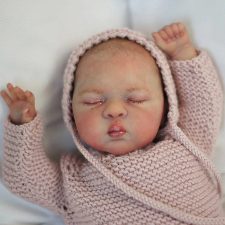 12″ Luna Soft Vinyl Mini Reborn Doll – Lifelike Bebe