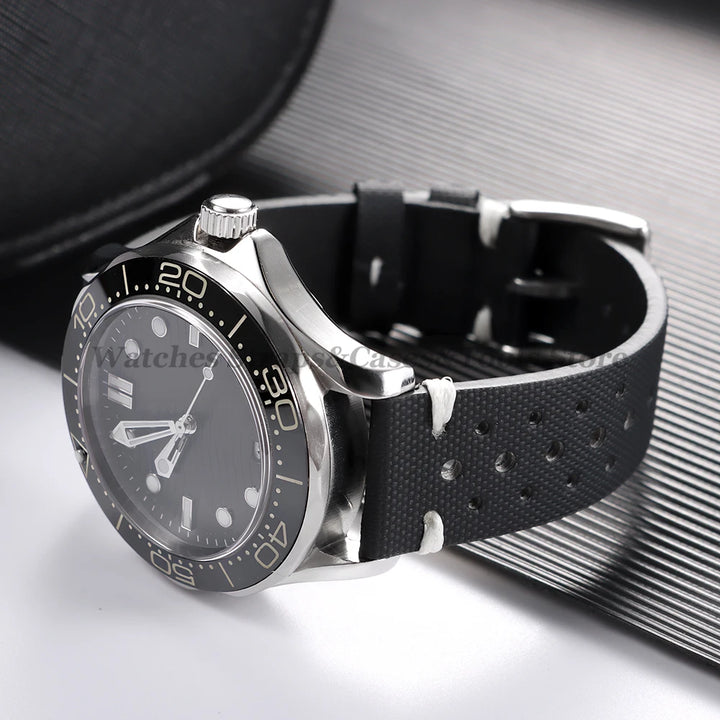 Premium Nylon Sailcloth Watch Strap 18mm 20mm 22mm Band Quick Release Perforated Breathable Watchband for Men's Women Wristbelts