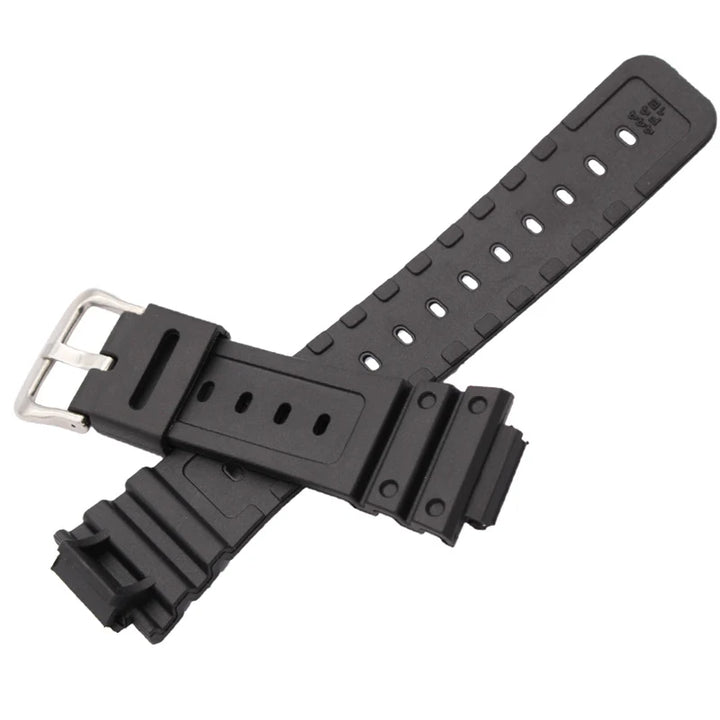 16mm X 26mm Rubber Watchbands High Quality Men Sports Silicone Watch Strap Band For 5600 Series Watch Accessories