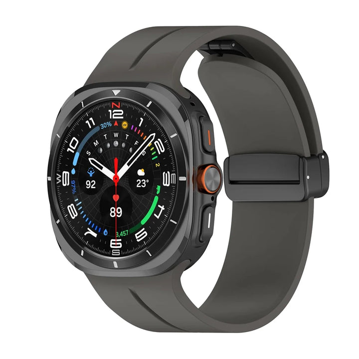 Straps For Samsung Galaxy watch Ultra 47mm smartwatch Accessories Silicone Magnetic Bracelet correa galaxy watch 7 ultra Band