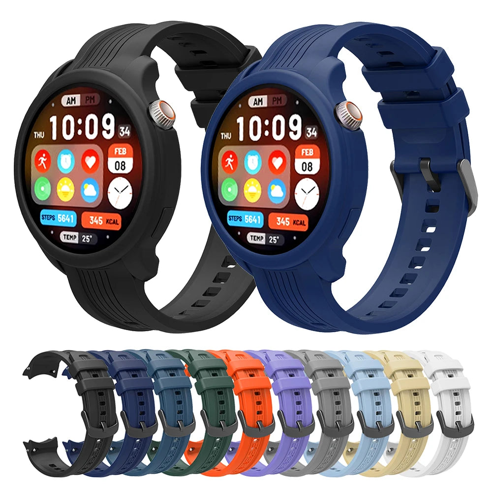 Silicone Strap & Protective Case for Huami Amazfit Balance