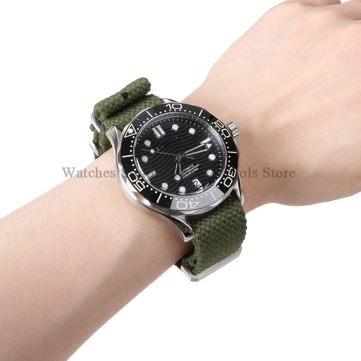 Cotton Nylon Military Watch Strap 20/22mm (Sport Band)