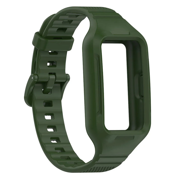 Integrated Silicone Strap & Case for Huawei Band 6-9 & Honor Band 6-7