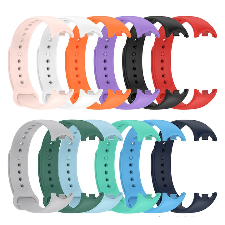 Silicone Wrist Strap for Xiaomi Mi Band 8-10