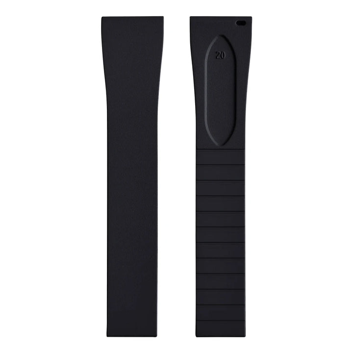 New CTS FKM Watch Strap 16mm 18mm 19mm 20mm 21mm 22mm Quick Release Butterfly Buckle Watch Band CTS Rubber Strap For Cut To Size