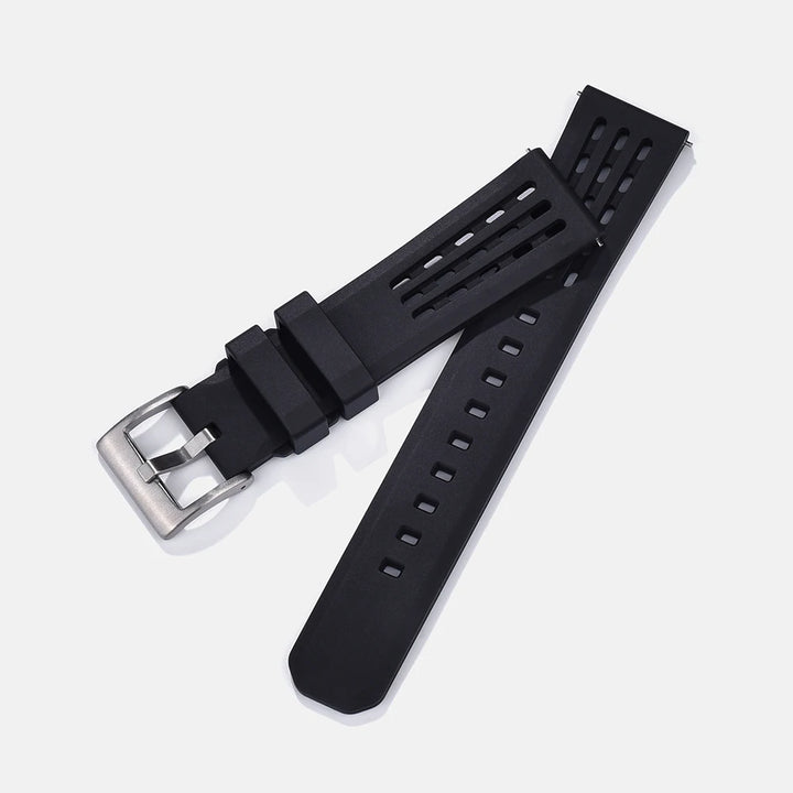 NATOBELT High Quality Porous Structure FKM Fluorine Rubber Watch Strap 20mm 22mm New Design Quick Release FKM Rubber Watchbands