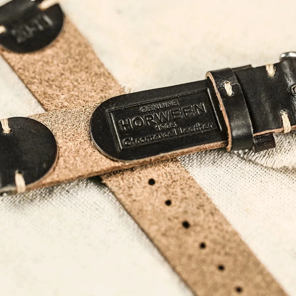 HEMSUT Compatible With Apple Watch Band Horween Leather Watch Strap For iWatch 42mm44mm45mm 38mm40mm41mm For Series7 6 5