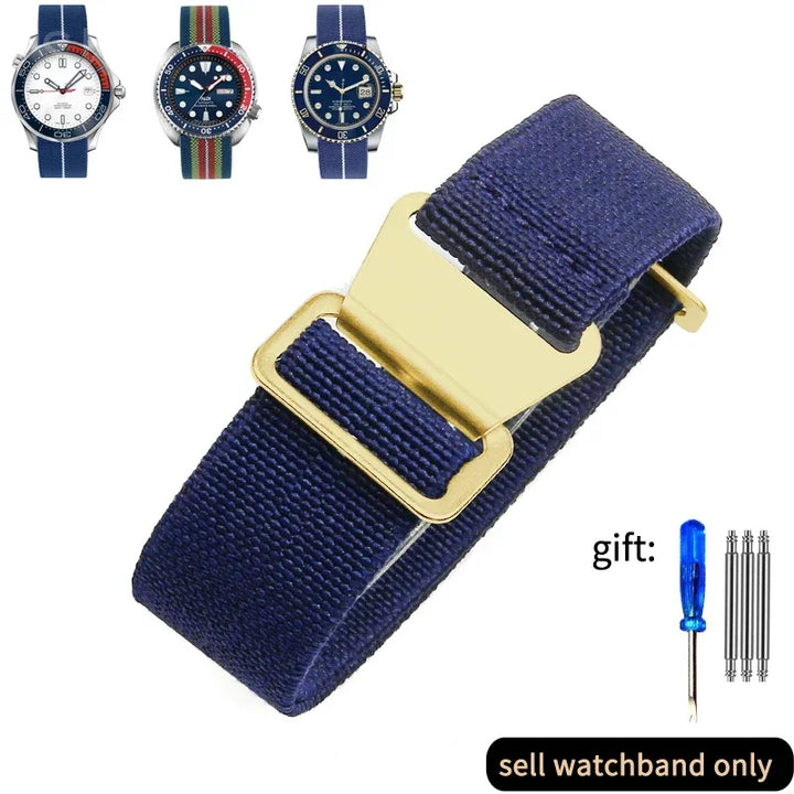French Army Nylon Watch Band 18–22mm