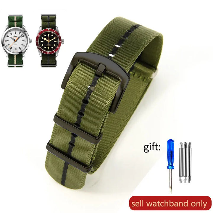 Breathable Nylon NATO Strap 20/22mm