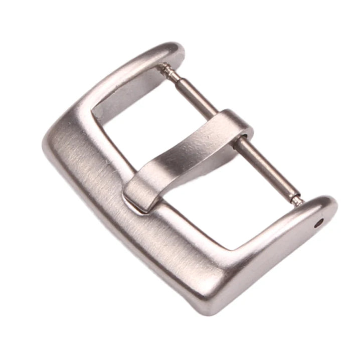 Wholesale Stainless Steel Watch Buckles – 12–28mm, 19 Styles, Silver