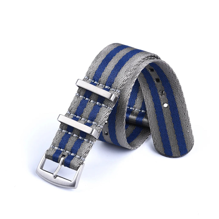 NATOBELT Quality Seatbelt Nylon Watch Strap 20mm 22mm Universal Type Sports Troops Parachute Pilot Military Nylon Watch Bands