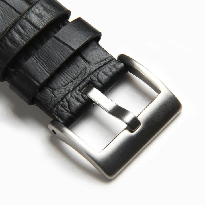Metal Watch Buckle – 16–24mm, Stainless Steel, Silver/Black/Rose Gold
