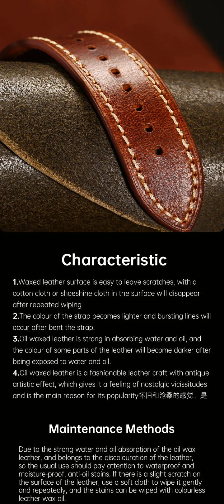 Apple Watch Luxury Cow Leather Strap For Ultra 2 49mm Band Series 9 8 7 6 5 SE 45mm 44mm 41mm 40mm Handmade Watchbands
