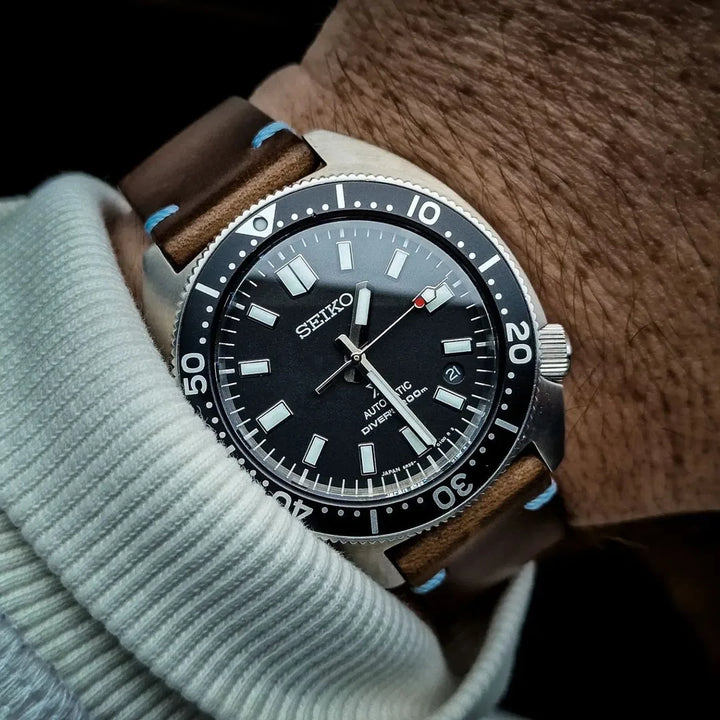 HEMSUT Leather Watch Bands 20 22mm Soft Wrap Handmade Wrist Straps Horween US Chromexcel 18mm 19mm 21mm