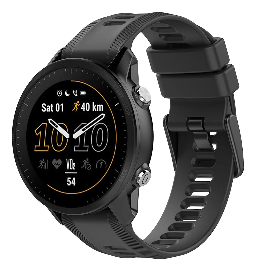 Official Silicone Watch Strap for Garmin Forerunner 955