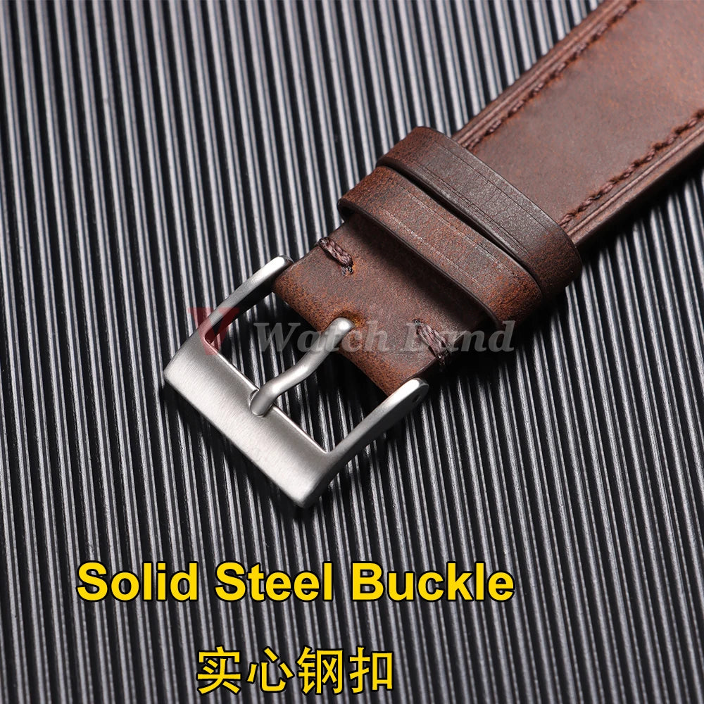 Cowhide Genuine Watch Band 18mm for F91W Mod Kit for F-91W W-800H SGW400 F84 F105/108 A158/168 AE1200/1300 Wrist Strap Bracelets