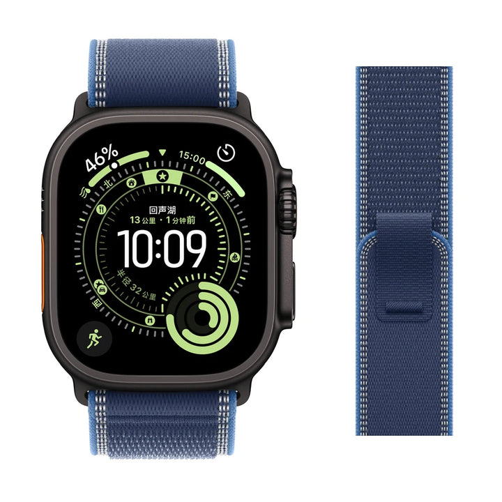 Alpine Loop for Apple Watch Ultra 3 Band 49mm 44mm 45mm 46mm 41mm 42mm Nylon Trail bracelet correa Series 11 10 9 8 7 6 se Strap