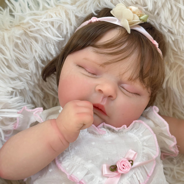 50 cm Peaches Soft‑Body Reborn Baby Girl Doll