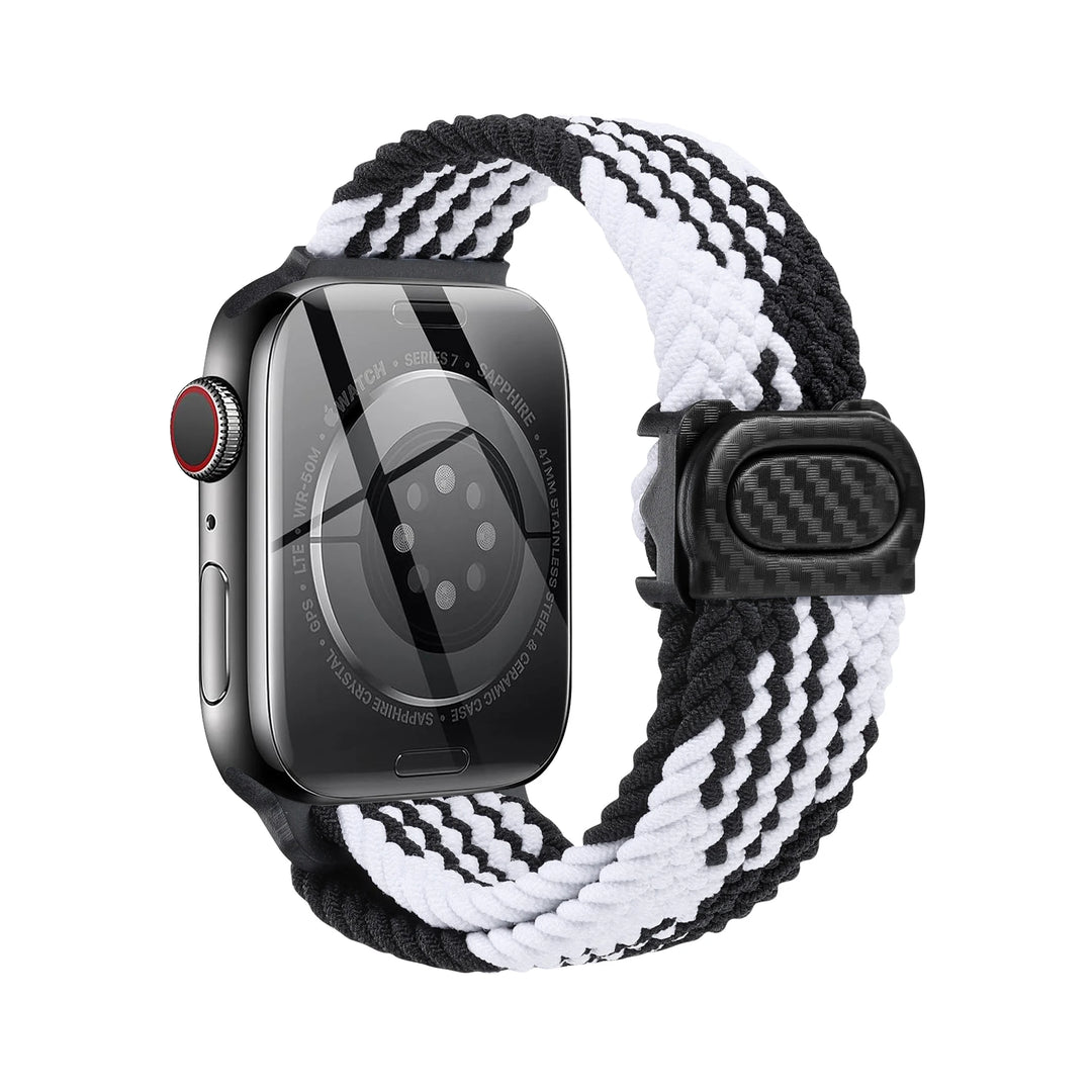 Strap For Apple watch band 44mm 42mm 40mm 45mm 46mm 41mm 49mm Braided Solo Correa Bracelet iWatch Series 9 8 10 7 6 5 4 se Ultra