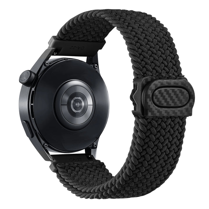 Nylon Braided Loop Watch Strap 20-22mm for Samsung Galaxy Watch & Huawei GT Series