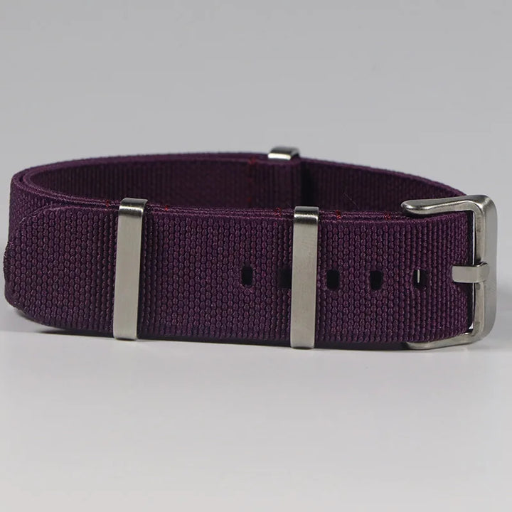 Trendy Nylon Military Watch Strap – 18/20/22mm Elastic French Troops Style