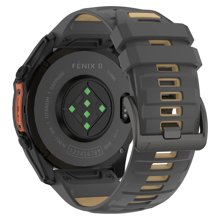 QuickFit 22/26mm Silicone Strap for Garmin Fenix & Forerunner – Quick Release Watch Band