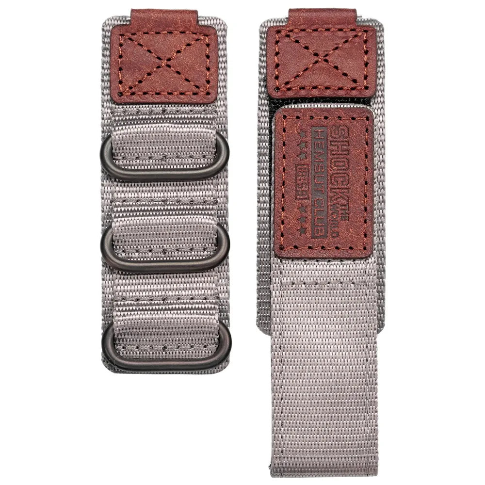 HEMSUT For Casio Watch Band Nylon Leather 18mm Sports Replace Straps Compotible With Gshock AE1200 /1300/W-218H