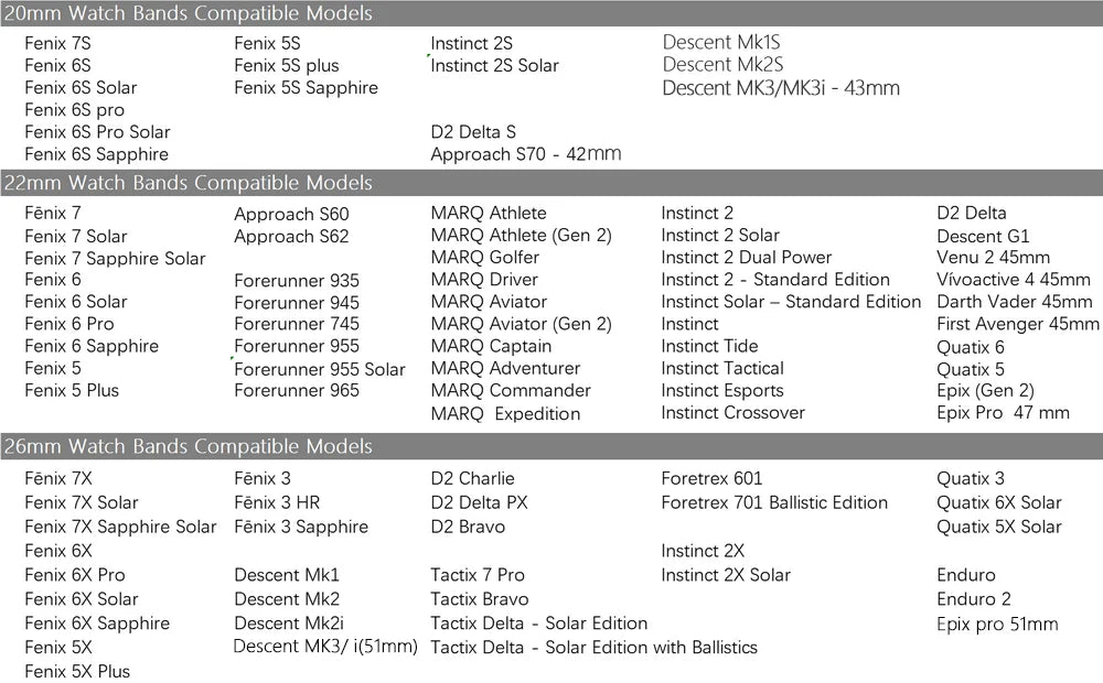 Genuine Leather Strap For Garmin Quickfit 22 26mm High-end Business Watch Band Fenix Epix MARQ Quatic Tactix