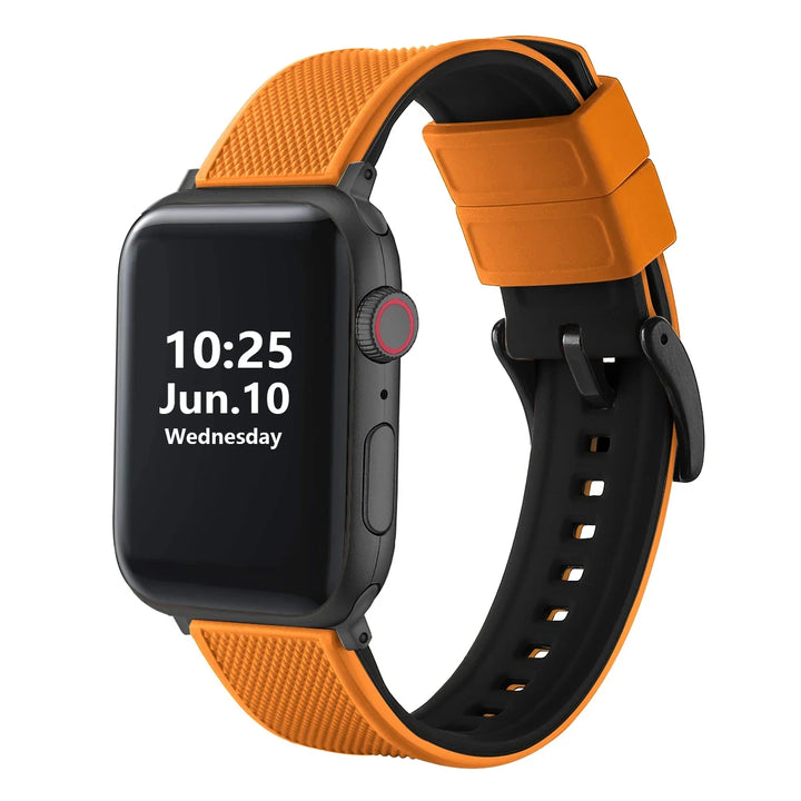 New Silicone Rubber Apple Watch Band 38–45mm
