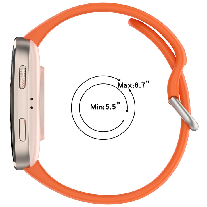 Silicone Strap with Protective Case for Amazfit Bip 6