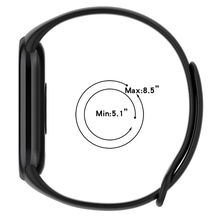 Silicone Wrist Strap for Xiaomi Mi Band 8-10