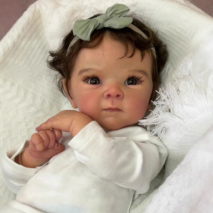 18″ Bettie Lifelike Reborn Baby Doll – Soft Body Vinyl with 3D Painted Skin