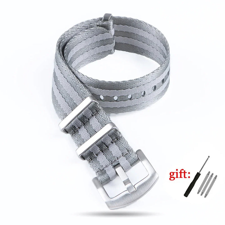 Nylon Military Watch Strap 18/20/22mm (Sport Band)
