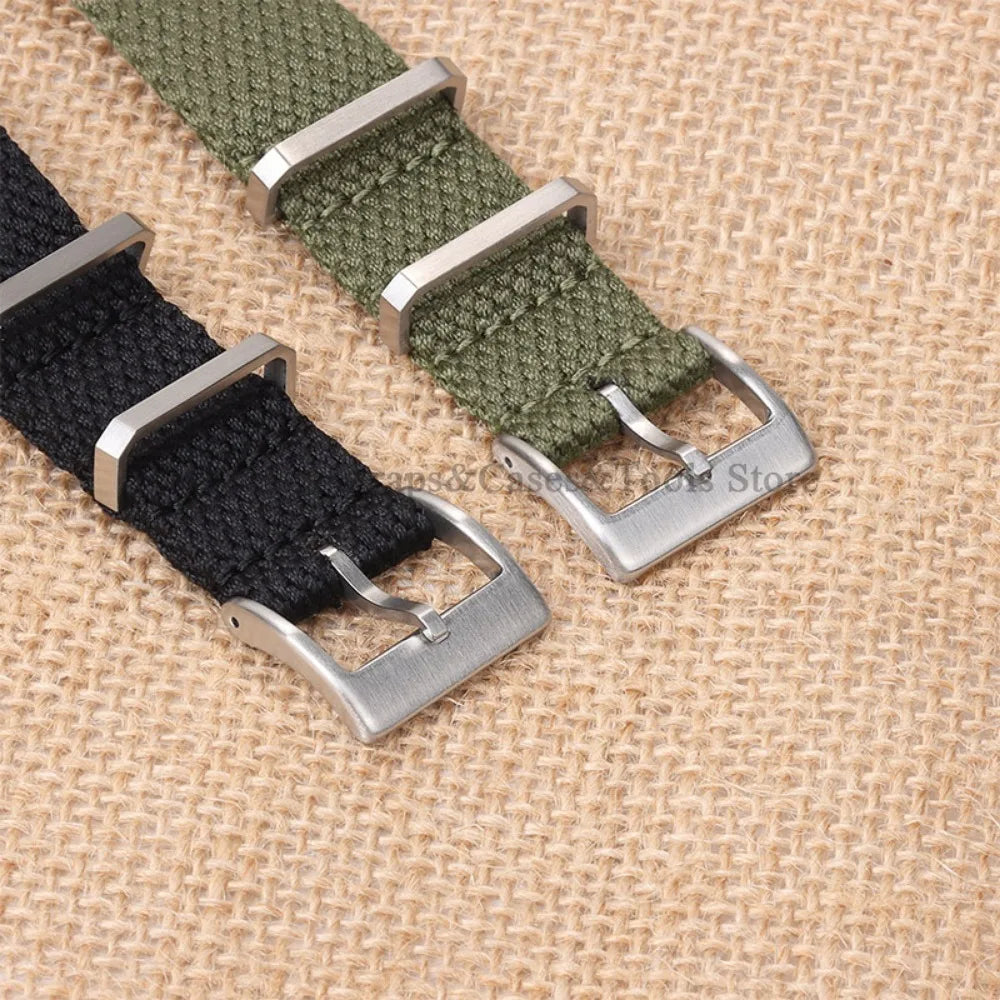 Cotton Nylon Military Watch Strap 20/22mm (Sport Band)