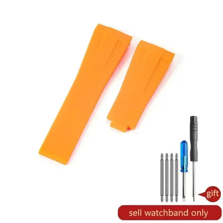 Silicone Watch Strap 20–21mm for Rolex Submariner & Daytona