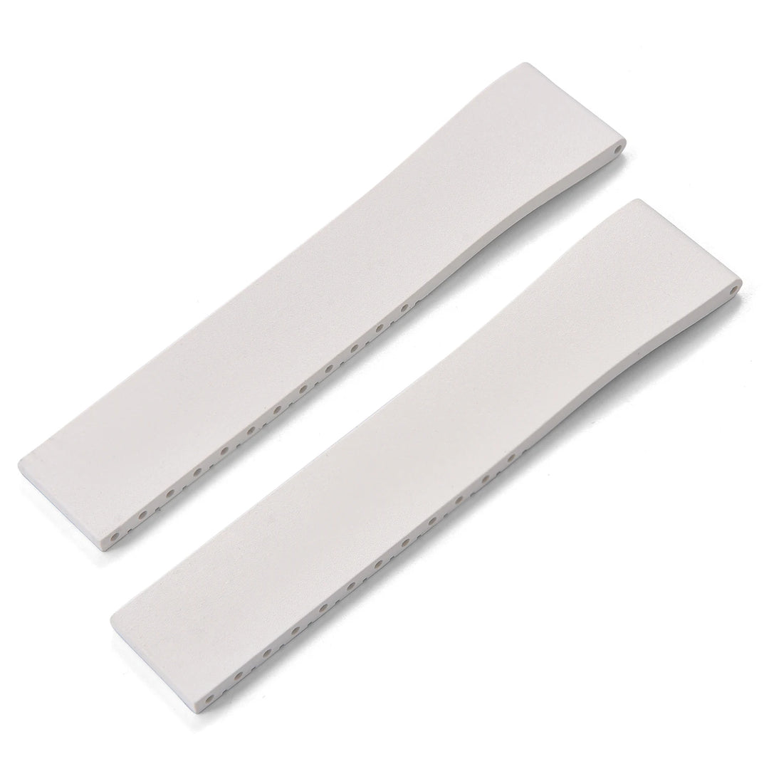 NATOBELT CTS FKM Rubber Watch Band Strap 16mm 18mm 19mm 20mm 21mm 22mm Quick Release Butterfly Cut-to-Size Sweatproof Waterproof