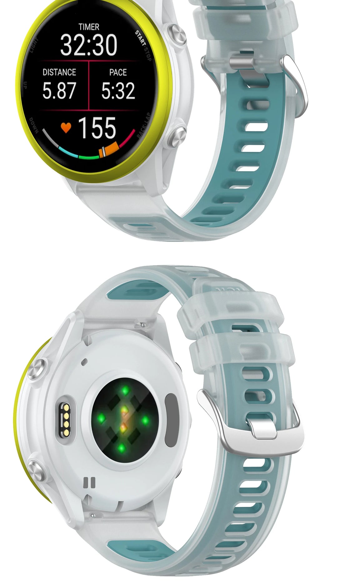 Silicone Strap for Garmin Forerunner & Venu (20mm/22mm)