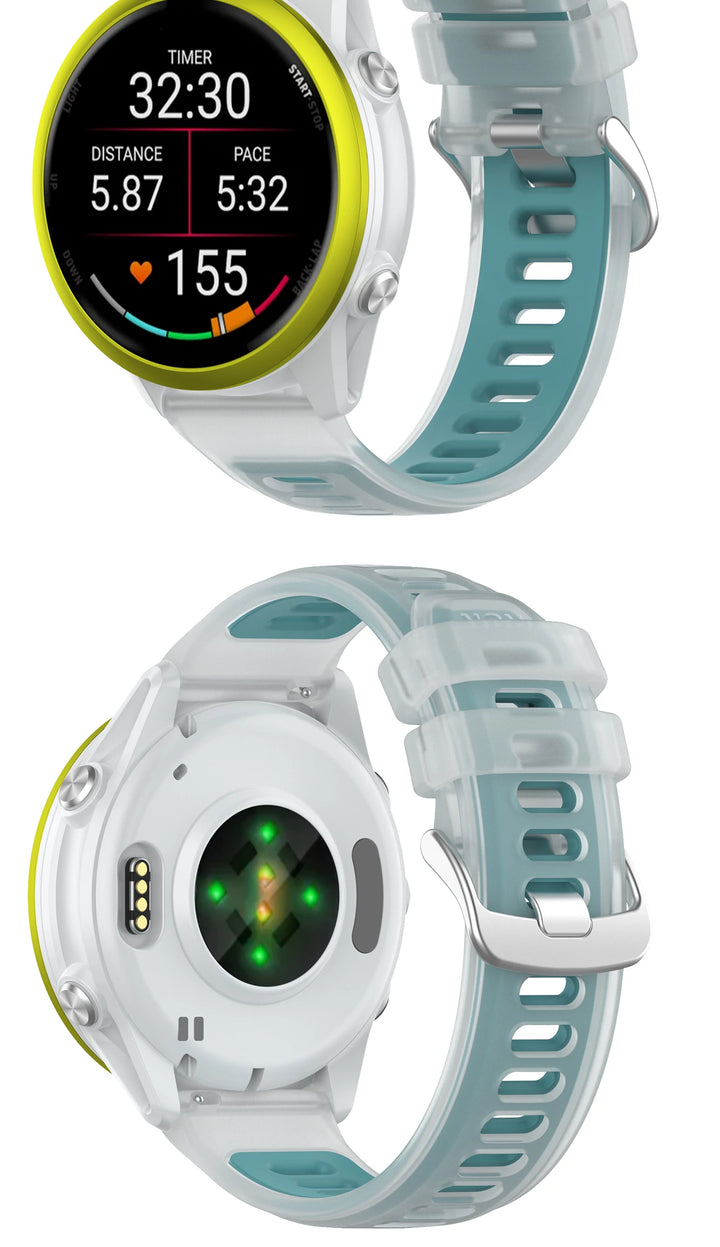 Silicone Strap for Garmin Forerunner & Venu (20mm/22mm)