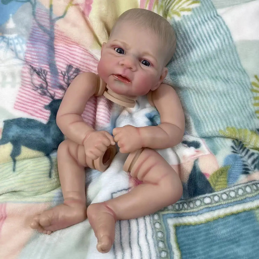 17″ Painted Vinyl Reborn Doll Parts Kit – Elijah Realistic Baby Doll