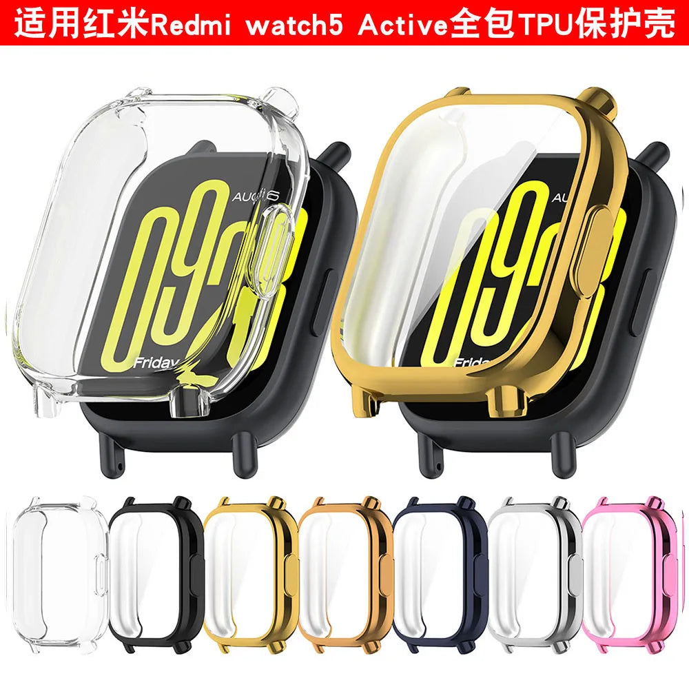 TPU Full Protective Case for Redmi Watch 5 Lite/Active