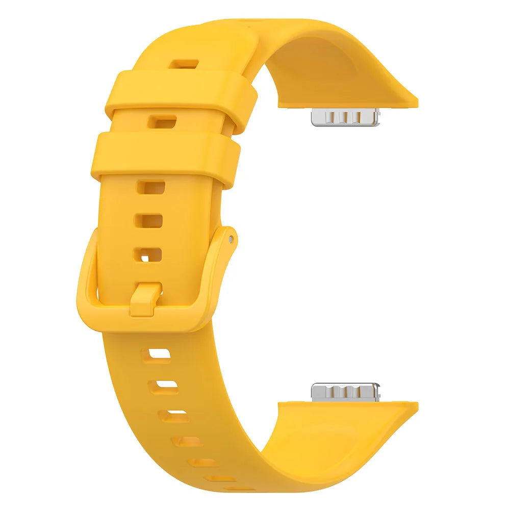 Silicone Strap with Transparent TPU Case for Huawei Watch Fit 2