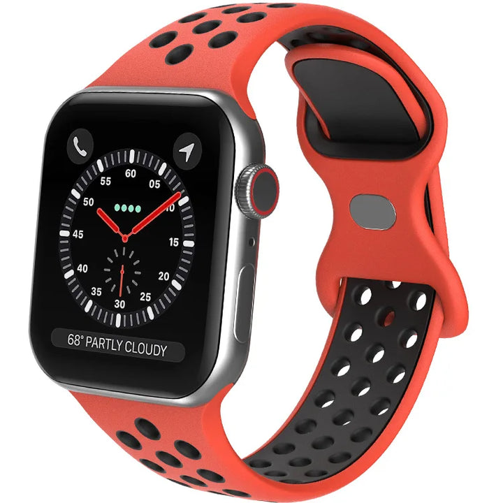 Silicone Apple Watch Band – Multi‑Size (38–49mm)