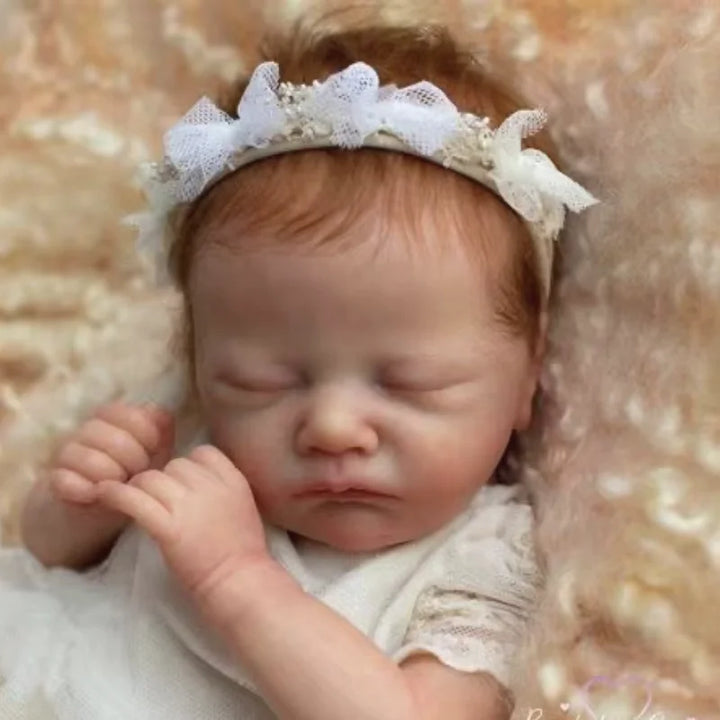 17″ Charlotte Blank Vinyl Reborn Doll DIY Kit with Cloth Body