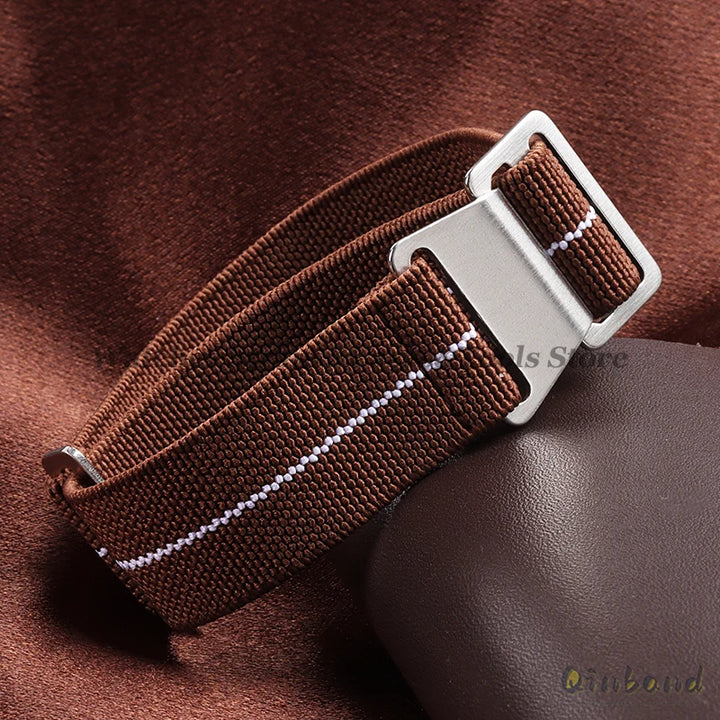 Elastic Nylon Watch Band for Seiko for Omega Sports Bracelets 18mm 20mm 22mm for Huawei Watch GT5/GT4/GT3 Parachute Watch Straps