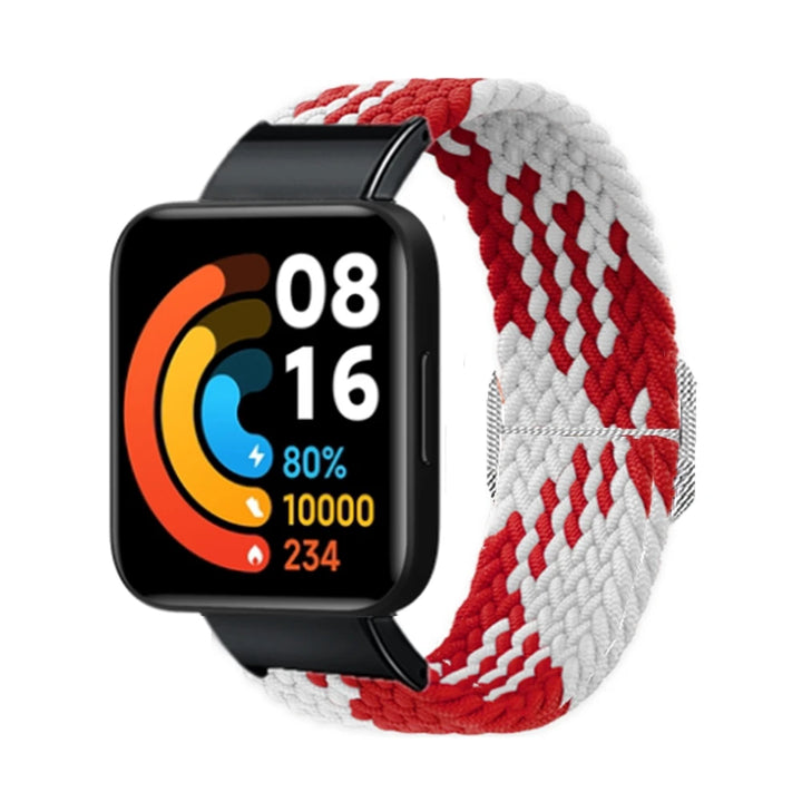 Elastic Braided Nylon Strap for Redmi Watch 2 Lite
