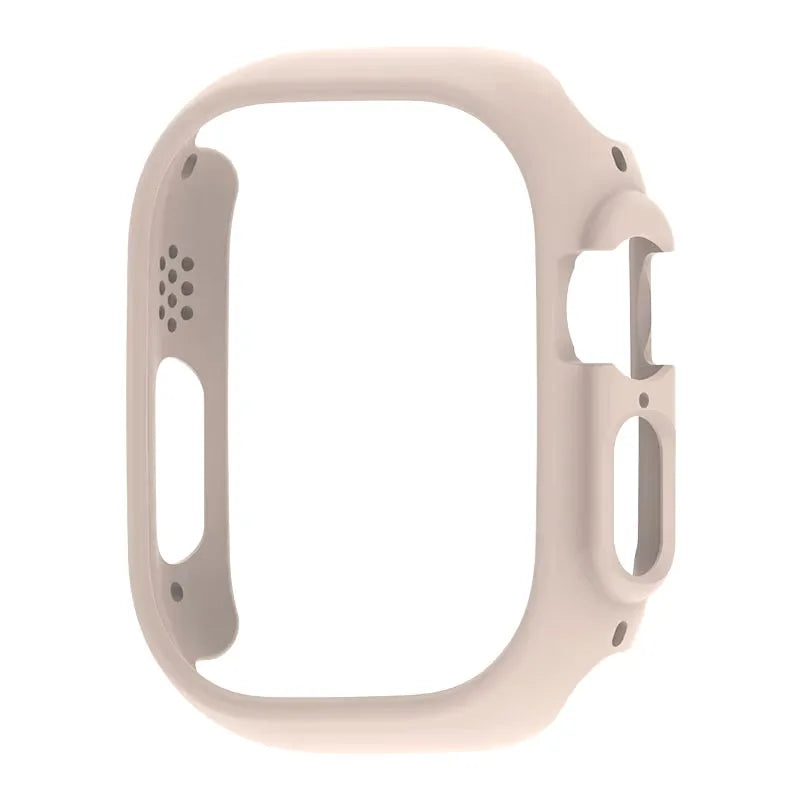 Cover Case For Apple Watch Ultra 2 3 49mm Accessories Hollow Hard PC Bumper Shell Protector iWatch Series Ultra 3 2 1 Protective